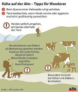 Das sind die 10 neuen Regeln für Almbesucher