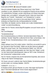 All-Felix mischt sich in Gabalier-Debatte ein