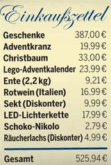 Das kostet uns Weihnachten