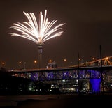 Feuerwerk Silvester 2018 Neuseeland