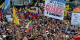 Caracas Venezuela Putsch Massendemos