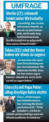 Klima: 30.000 Schüler bei Mega-Demo