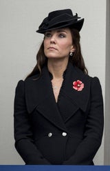Herzogin Kate trauert beim "Remembrance Day"