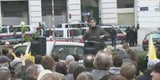 Rauch-Bomben bei Anti-Identitären-Demo