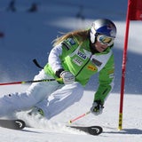 Lindsey Vonn ist zurück auf Skiern