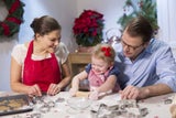 Estelle bäckt mit Mama & Papa Kekse