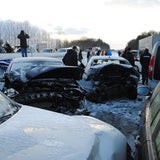Massencrash auf der Westautobahn bei Amstetten