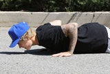 Justin Bieber hält sich fit