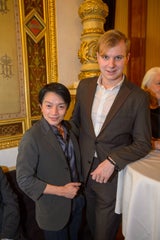 Fabian Buchmann mit La Hong.&nbsp;