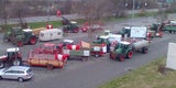 Bauern-Demo in Wien mit Mega-Milchsee