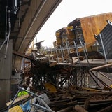 Neue Mur-Brücke stürzt bei Bau ein