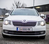 Fotos vom Test des Skoda Superb Combi