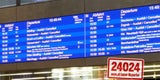 Unfall-Chaos durch Schnee-Hammer