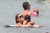 Sylvie Meis: Badespaß mit Sohn Damian in St. Tropez