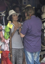 Eva Longoria: Einkaufstour auf Marbella