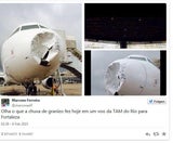 Flieger musste 45 Minuten durch Hagel