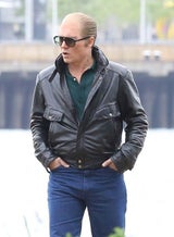 Johnny Depp am Filmset