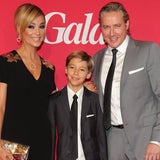 Verona Pooth mit Mann Franjo und Sohn Diego bei "20 Jahre Gala"
