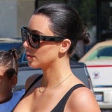 Kim Kardashian & Nori verlassen Tanzstudio
