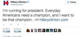 Hillary Clinton startet in US-Wahlkampf