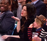 Liv Tyler: Mit ihren Männern beim Basketball