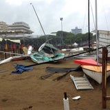 Tornado fegte über Lignano