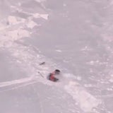 Freerider überlebt diese Mega-Lawine