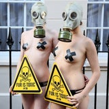 Nackter PETA-Protest in London