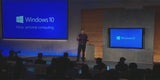 Fotos von der Windows 10 Präsentation