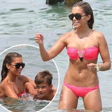 Sylvie Meis: Badespaß mit Sohn Damian in St. Tropez