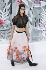 Auf der Chanel Haute Couture Show