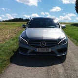 Fotos vom Test der neuen C-Klasse