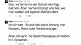 Schülerin klagt: "Ich lerne nicht fürs Leben"