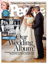 George Clooney & Amal Alamuddin: Das Hochzeitsfoto in People