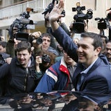 Athen: Erdrutsch- Sieg für Tsipras