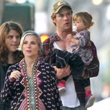 Chris Hemsworth bei Lunch-Date mit Frau und Tochter