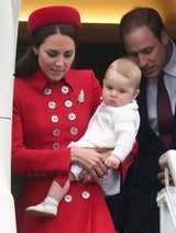 Kate & Will mit Baby George in Neuseeland