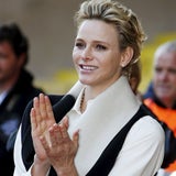 Fürstin Charlène bei Rugby-Turnier