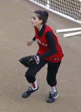 Paris Jackson am Spielfeld