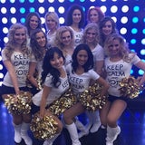 So sexy sind Europas Cheerleaderinnen