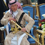 Prinz Charles: Schwerttanz in Saudi-Arabien
