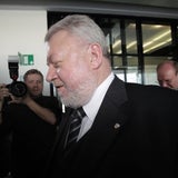 Oberhauser bei seiner Ankunft im ORF