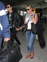 Jennifer Aniston mit Freund Justin Theroux