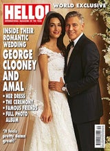 George Clooney & Amal Alamuddin: Das Hochzeitsfoto in Hello!