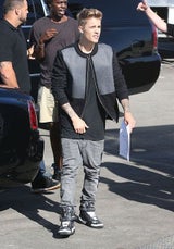Justin Bieber: Musikvideodreh mit David Hasselhoff