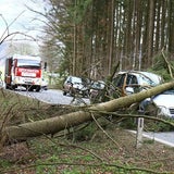 Orkan mit 120 km/h in Österreich