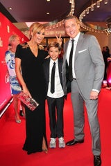 Verona Pooth mit Mann Franjo und Sohn Diego bei "20 Jahre Gala"