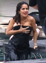 Salma Hayek zeigt vollen Einsatz