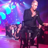 Robbie-Show bei Glock-Fest