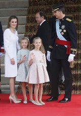 Königin Letizia beim Thronwechsel in Spanien